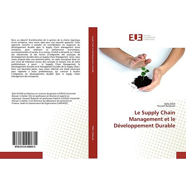 Le Supply Chain Management et le Développement Durable, Sofia Elfah, Youssef Oubouali