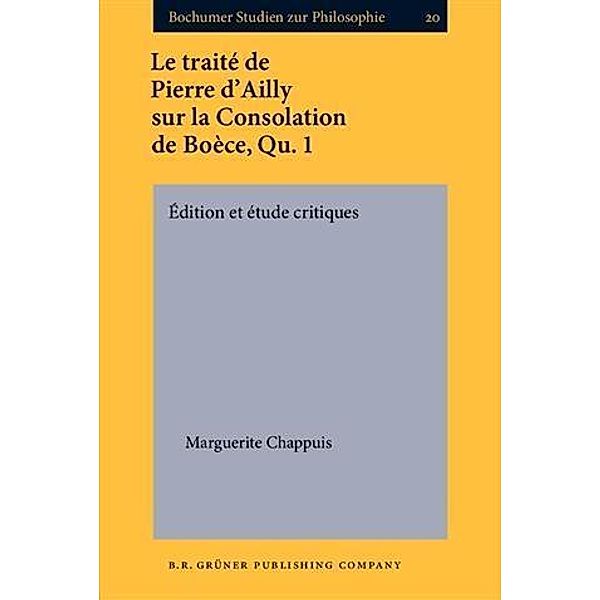 Le traite de Pierre d'Ailly sur la Consolation de Boece, Qu. 1, Marguerite Chappuis