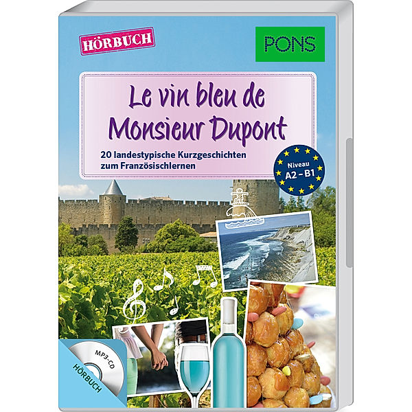 Le vin bleu du Monsieur Dupont,1 MP3-CD, Sandrine Castelot, Samuel Desvoix, Delphine Malik