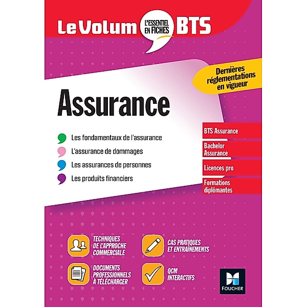 Le Volum' BTS - Assurance / Le Volum' BTS, Régine Marquet
