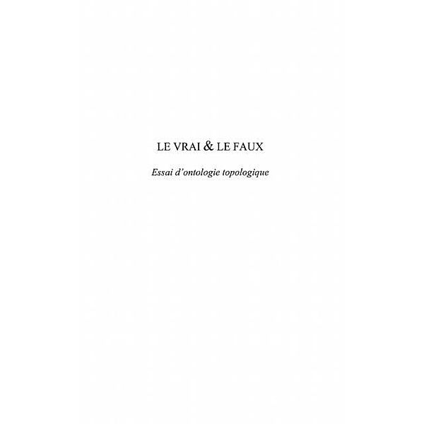 LE VRAI ET LE FAUX / Hors-collection, Jerome Pascal