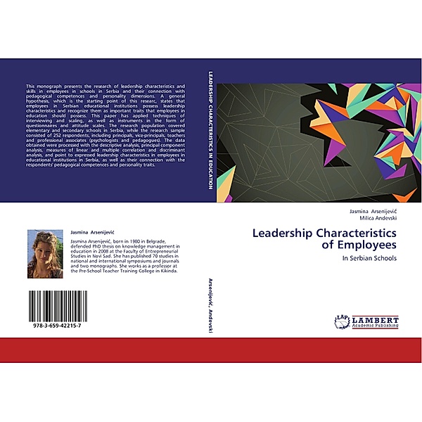 Leadership Characteristics of Employees, Jasmina Arsenijevic, Milica Andevski