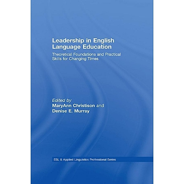 Leadership in English Language Education / Esl & Applied Linguistics Professional