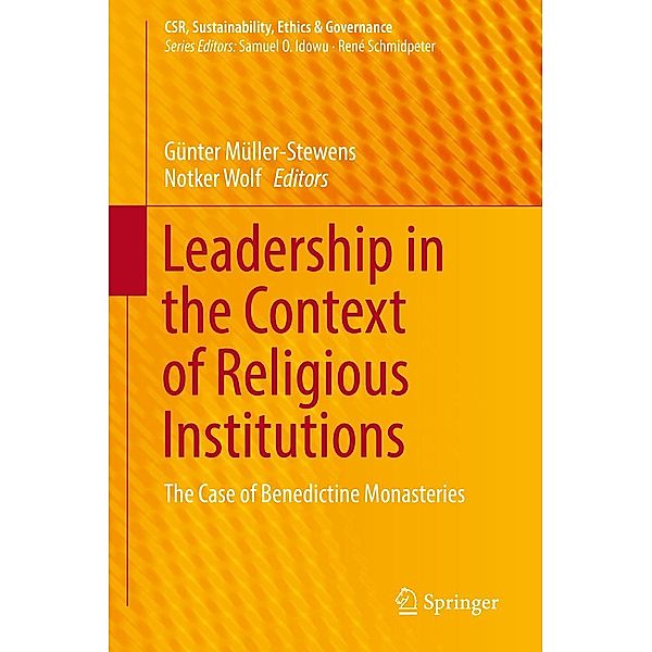 Leadership in the Context of Religious Institutions / CSR, Sustainability, Ethics & Governance