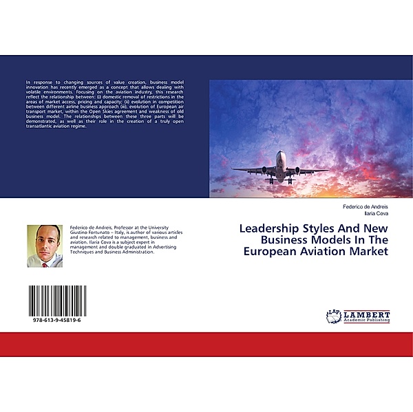 Leadership Styles And New Business Models In The European Aviation Market, Federico de Andreis, Ilaria Cova