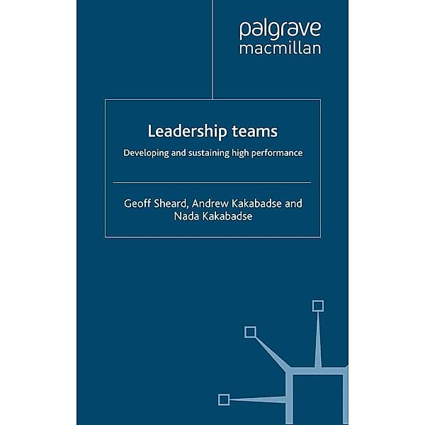 Leadership Teams, G. Sheard, A. Kakabadse