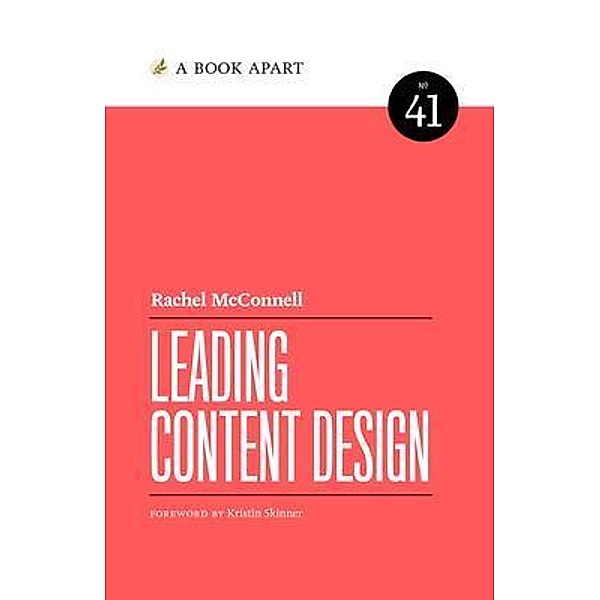 Leading Content Design, Rachel McConnell