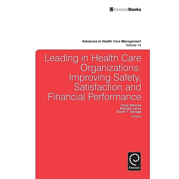 Leading In Health Care Organizations