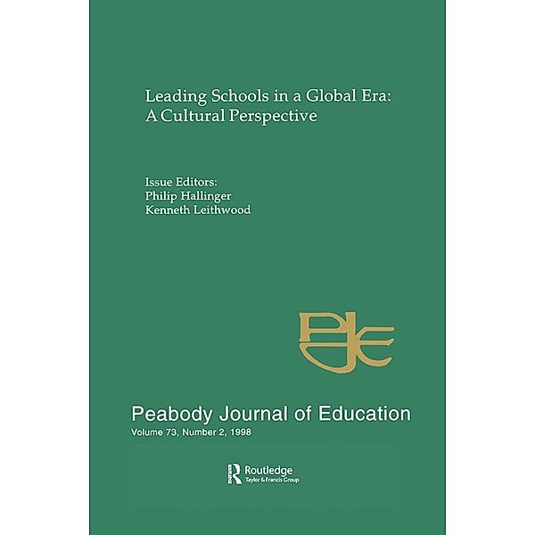 Leading Schools in a Global Era