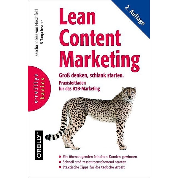 Lean Content Marketing, Sascha Tobias von Hirschfeld, Tanja Josche