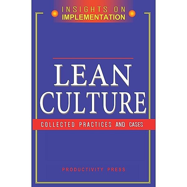Lean Culture, Press Productivity