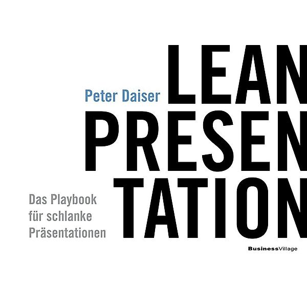 Lean Presentation, Peter Daiser