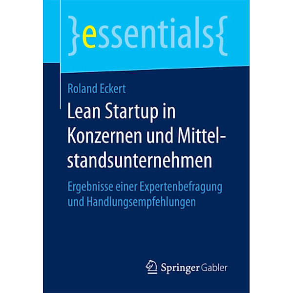 Lean Startup in Konzernen und Mittelstandsunternehmen, Roland Eckert