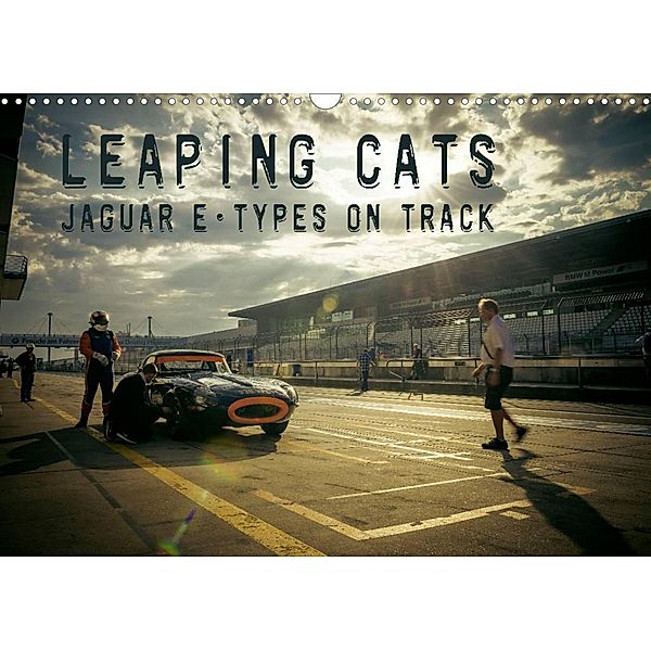 Leaping Cats - Jaguar E-Types on Track (Wandkalender 2023 DIN A3 quer), Johann Hinrichs