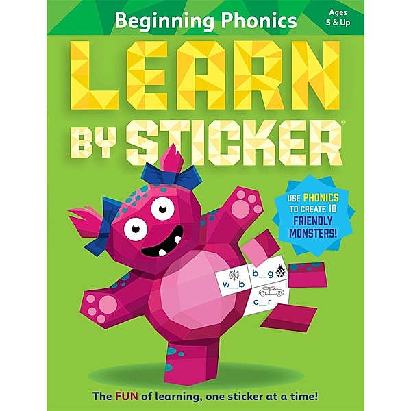 Learn by Sticker: Beginning Phonics
