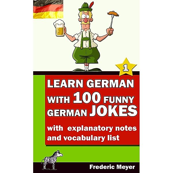 Learn German with 100 funny German Jokes, Frederic Meyer