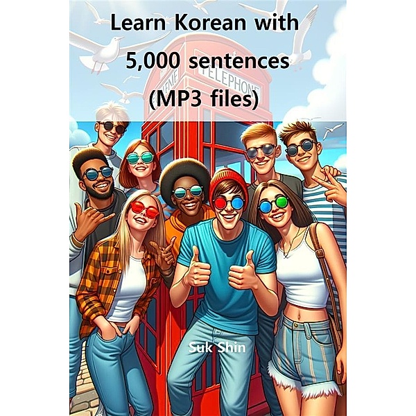 Learn Korean with 5,000 sentences(MP3 files) / learn korean Bd.1, Suk Shin