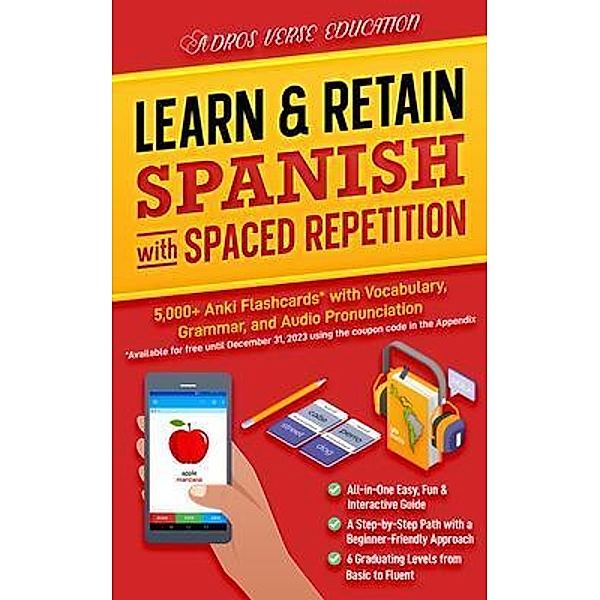 Learn & Retain Spanish with Spaced Repetition, Adros Verse Education S. R. L.