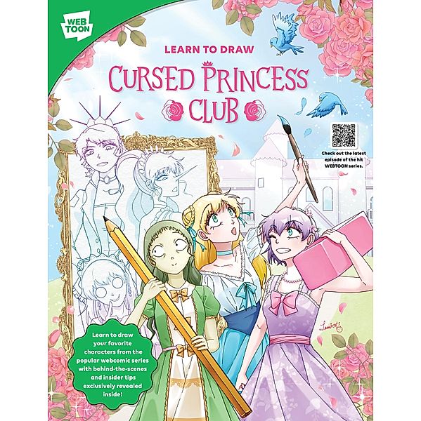 Learn to Draw Cursed Princess Club / WEBTOON, Lambcat, Webtoon Entertainment, Walter Foster Creative Team