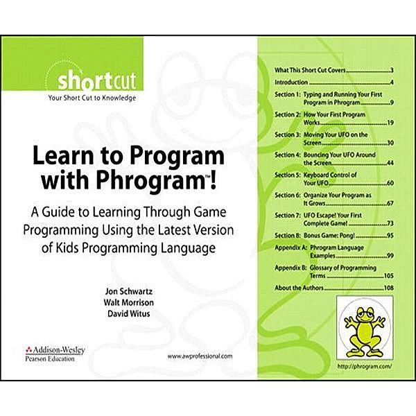Learn to Program with Phrogram! (Digital Short Cut), Jon Schwartz, Walt Morrison, David Witus