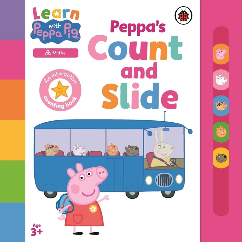 Image of Learn With Peppa: Peppa's Count And Slide - Peppa Pig, Pappband