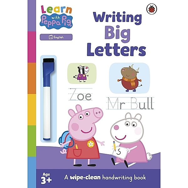 Learn with Peppa: Writing Big Letters, Peppa Pig