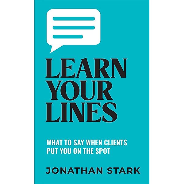 Learn Your Lines, Jonathan Stark