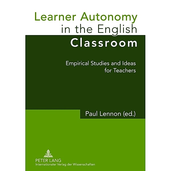 Learner Autonomy in the English Classroom