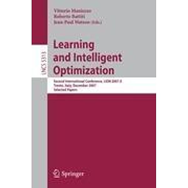 Learning and Intelligent Optimization