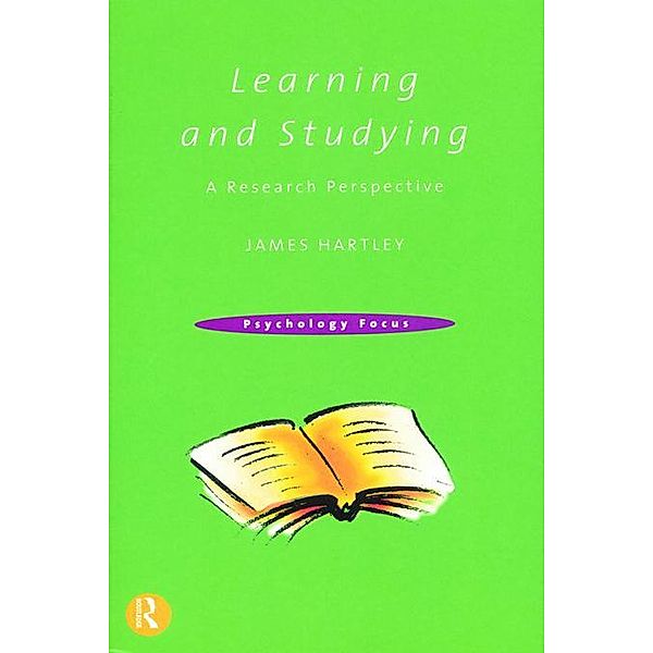 Learning and Studying, James Hartley