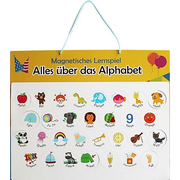 Learning Board Alphabet