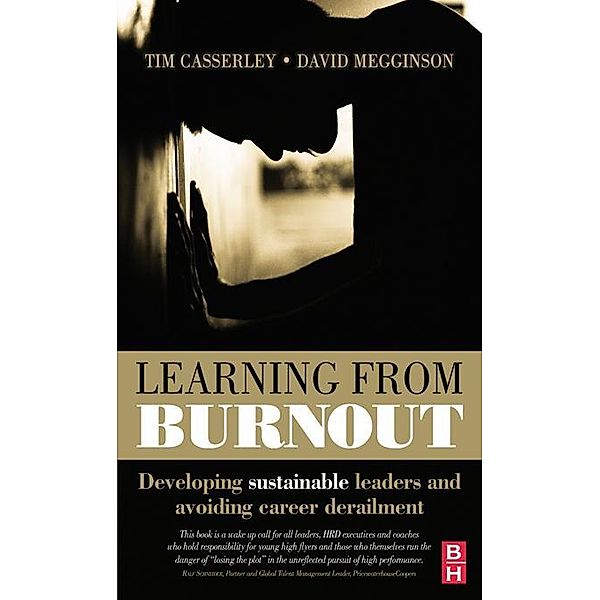 Learning from Burnout, Tim Casserley, David Megginson