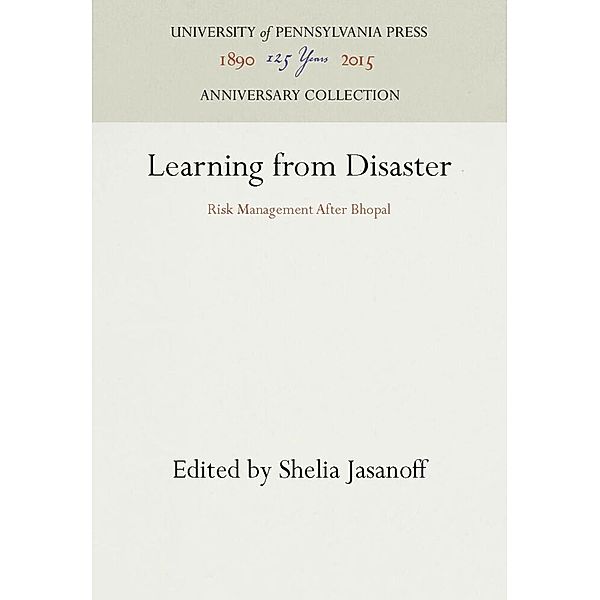 Learning from Disaster