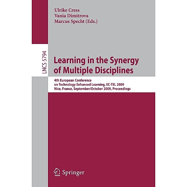 Learning in the Synergy of Multiple Disciplines / Lecture Notes in Computer Science Bd.5794