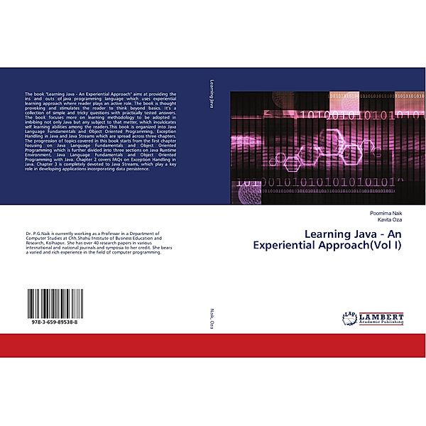 Learning Java - An Experiential Approach(Vol I), Poornima Naik, Kavita Oza