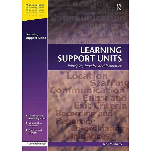 Learning Support Units, Jane McSherry