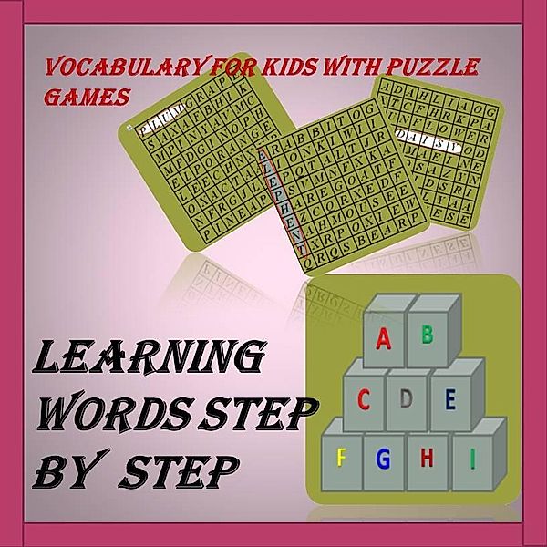 learning word step by step puzzle game, Sadia Aamir