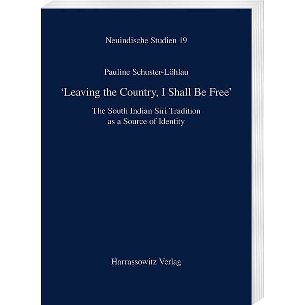'Leaving the Country, I Shall Be Free', Pauline Schuster-Löhlau
