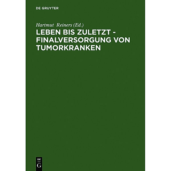 Leben bis zuletzt, Finalversorgung von Tumorkranken