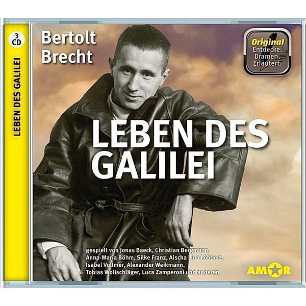 Leben des Galilei,3 Audio-CDs, Bertolt Brecht