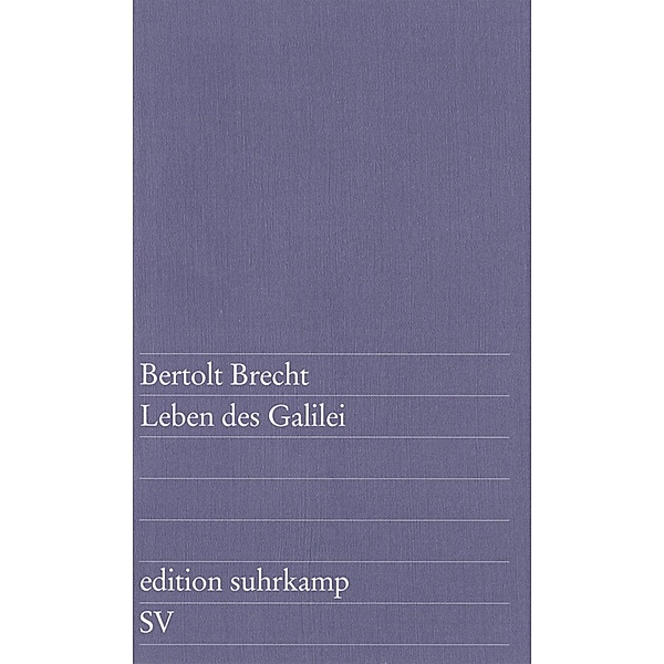 Leben des Galilei, Bertolt Brecht