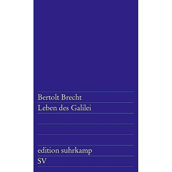 Leben des Galilei, Bertolt Brecht