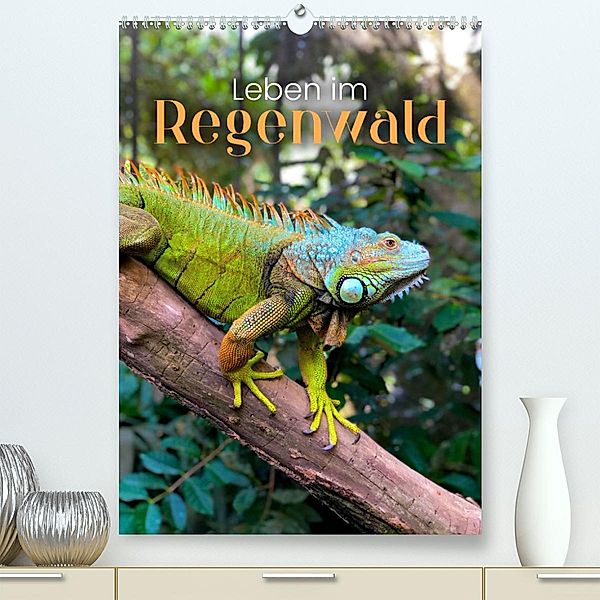 Leben im Regenwald (Premium, hochwertiger DIN A2 Wandkalender 2023, Kunstdruck in Hochglanz), SF