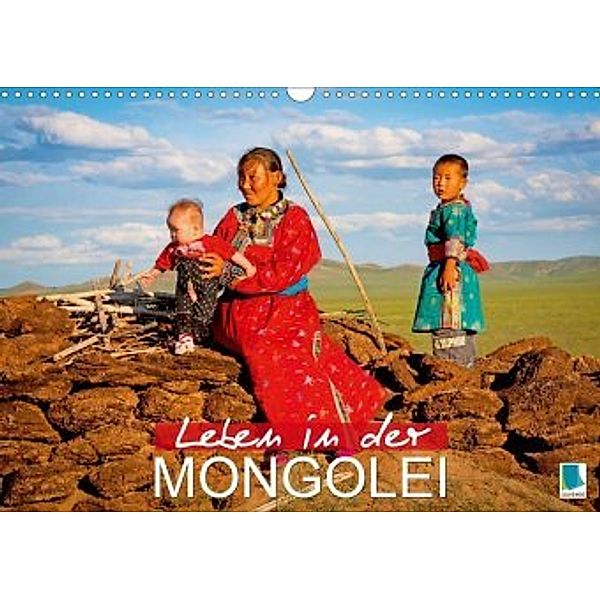 Leben in der Mongolei (Wandkalender 2020 DIN A3 quer)