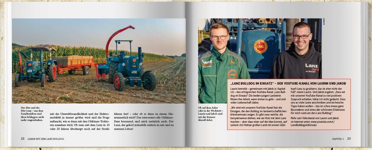 Lanz Bulldog Bilder aus vergangenen Zeiten Modelle Traktoren Schlepper Buch book 