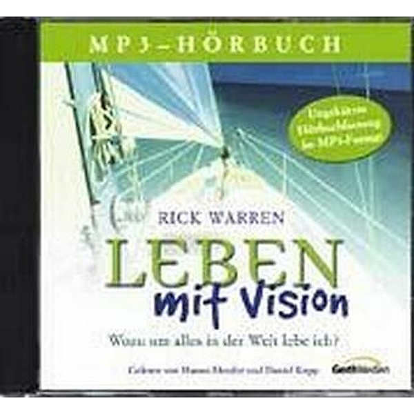Leben mit Vision - Hörbuch,Audio-CD, MP3, Audio-CD, MP3 Leben mit Vision - Hörbuch