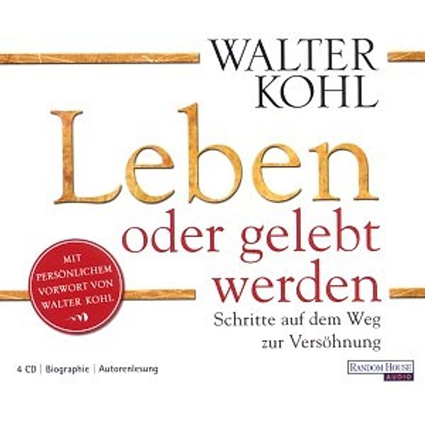Leben Oder Gelebt Werden, Walter Kohl