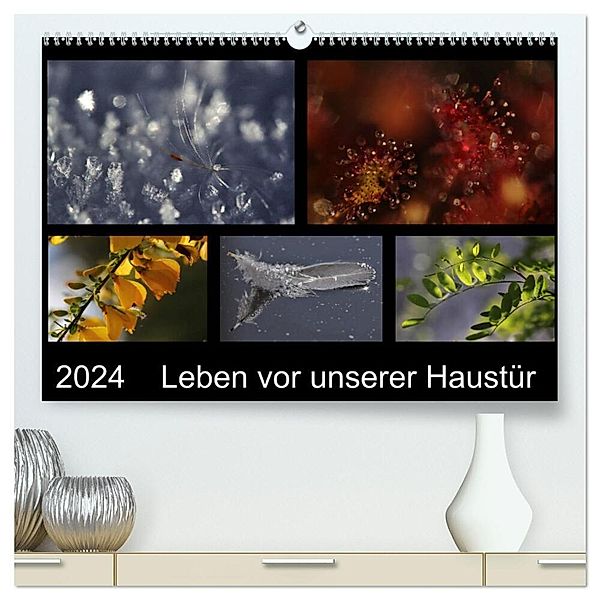 Leben vor unserer Haustür (hochwertiger Premium Wandkalender 2024 DIN A2 quer), Kunstdruck in Hochglanz, Almut Eberhardt