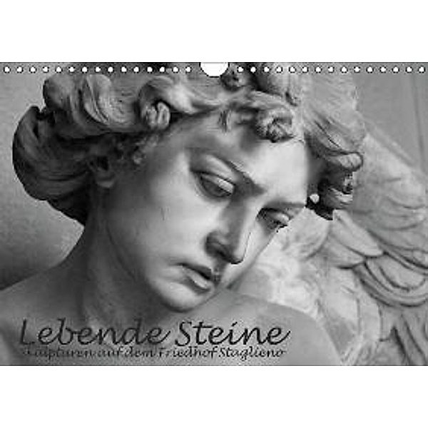 Lebende Steine - Skulpturen auf dem Friedhof Staglieno (Wandkalender 2015 DIN A4 quer), Antje Kügler