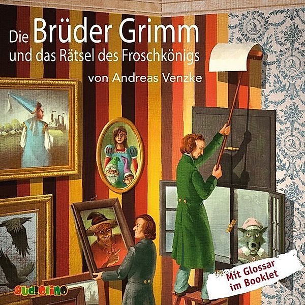 Lebendige Biographien - Die Brüder Grimm und das Rätsel des Froschkönigs,1 Audio-CD, Andreas Venzke